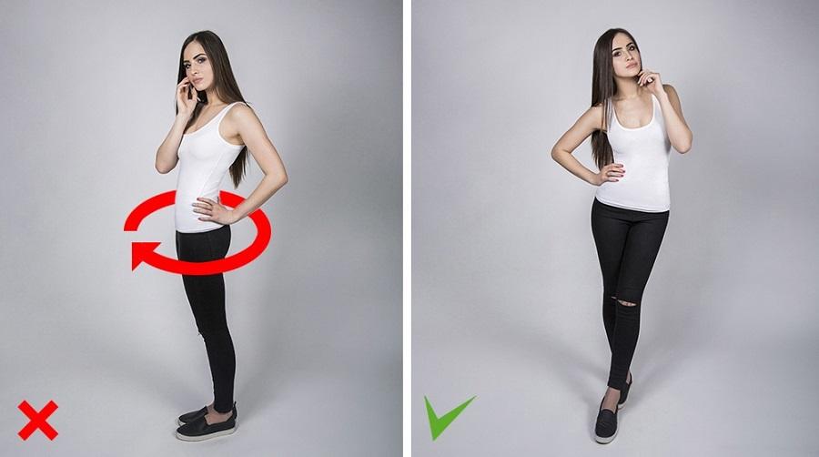 Thử ngay các kiểu chụp hình đẹp cho người mập thon thả đến bất ngờ