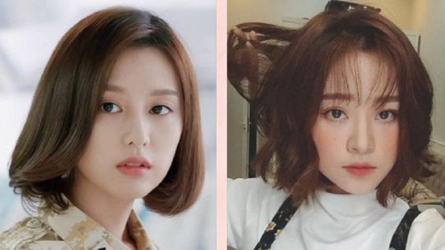 Các kiểu tóc ngắn ngang vai "hot" nhất cuối năm 2021