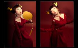 Đầu xuân năm mới, Trang Hí tự "cắm sừng" hóa chú trâu nhắng nhít đáng yêu