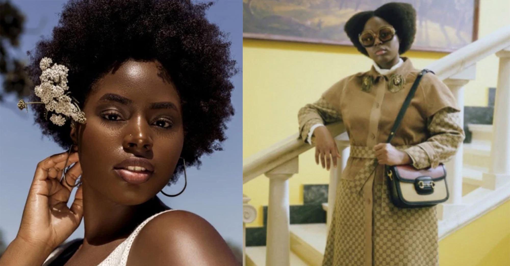 Người mẫu Gucci ăn mặc sành điệu từng là nhân viên vệ sinh