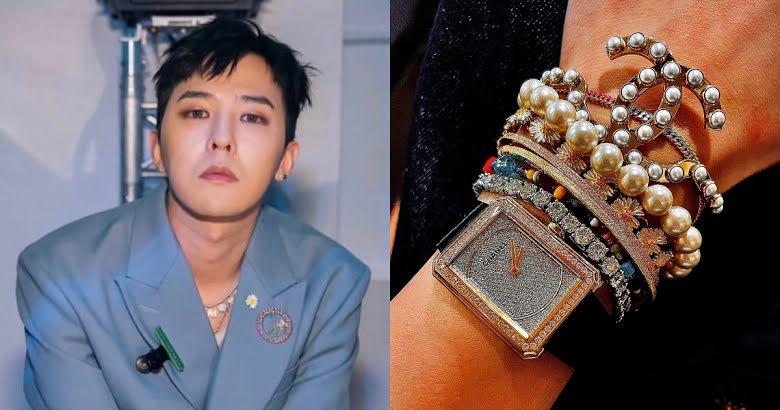 G-Dragon và sao nam chuộng mốt đeo nhiều vòng tay