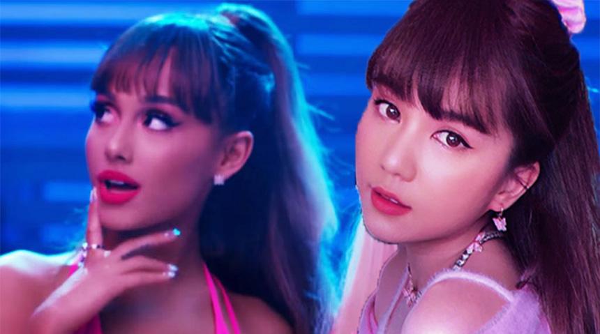 Cắt tóc mái dày, Ngọc Trinh bị chê "Ariana Grande phiên bản chợ Kim Biên"