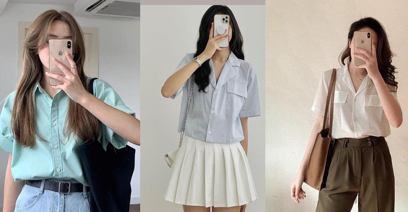 Sơ mi cộc tay: "Chân ái" mùa thu này, vừa đẹp vừa hợp thời tiết