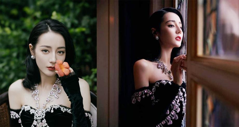 Thấy gì qua chiếc váy đen lộng lẫy của Địch Lệ Nhiệt Ba?