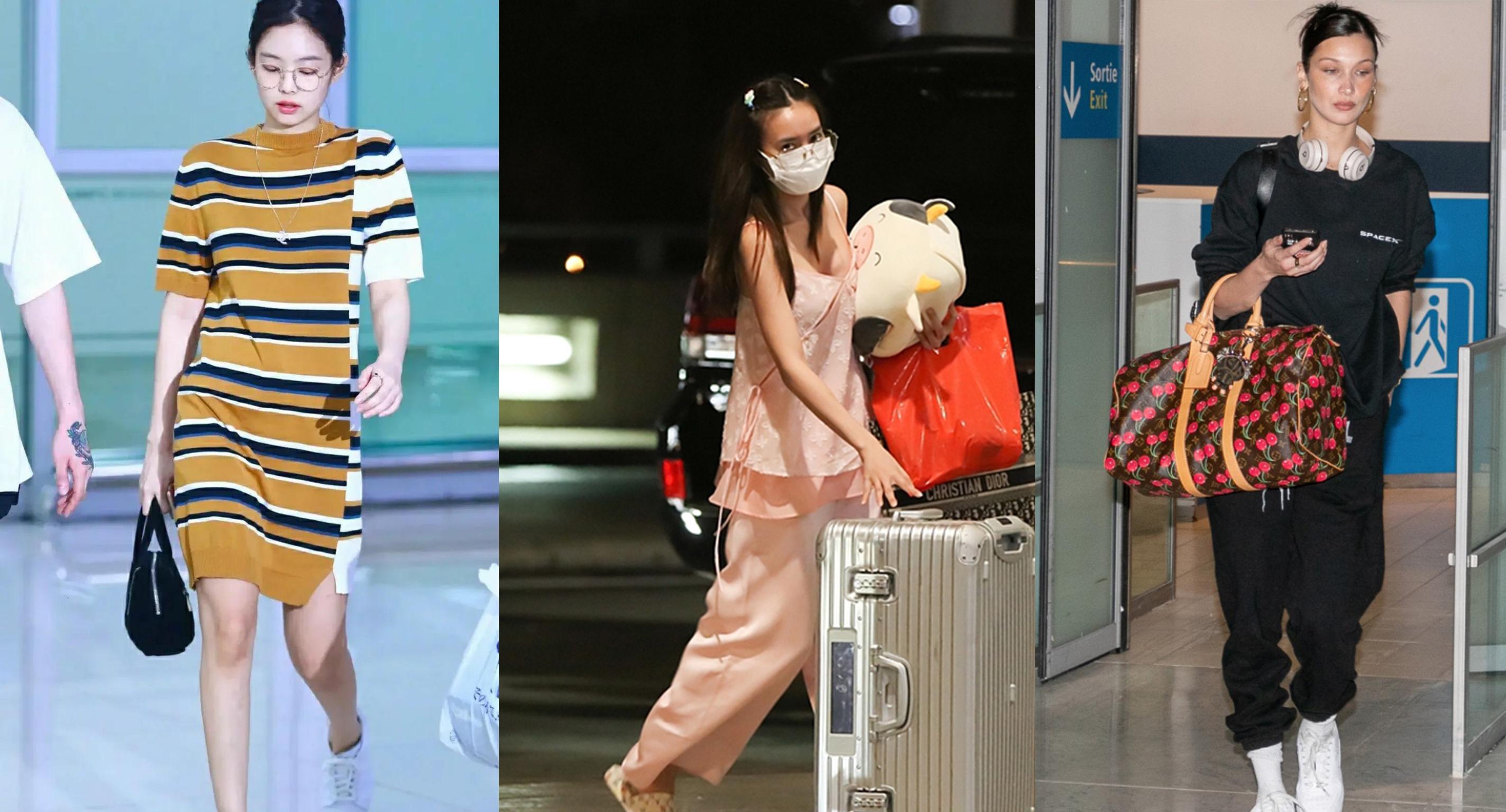 Vì sao Jennie, Bella Hadid cũng diện đồ ngủ ra sân bay mà chẳng bị ai chê như Lan Ngọc?