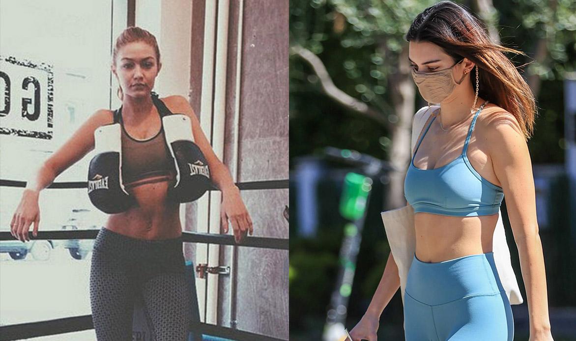 Gigi Hadid mê boxing, Kendall Jenner thử sức với bodyweight và các bài tập giữ dáng mới lạ của sao Hollywood