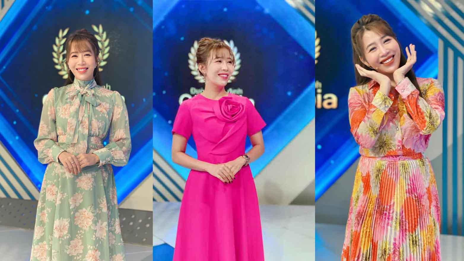 Ngắm lại gu thời trang MC Diệp Chi thời điểm dẫn "Đường lên đỉnh Olympia"