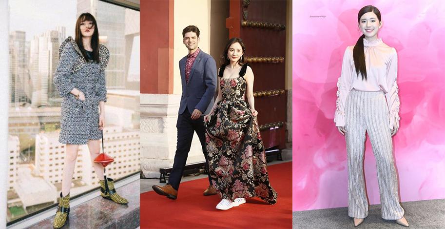 Địch Lệ Nhiệt Ba mặc đồ hiệu như đồ chợ, Dương Mịch mix đồ khó hiểu