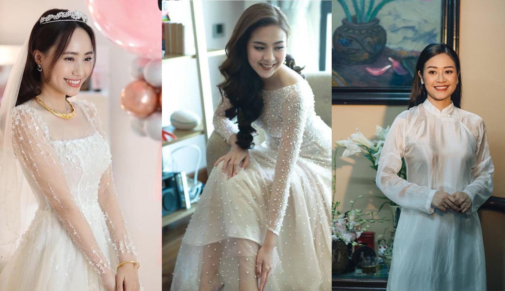 Các mỹ nhân MC, BTV đình đám của VTV xinh đẹp khi diện trang phục cưới