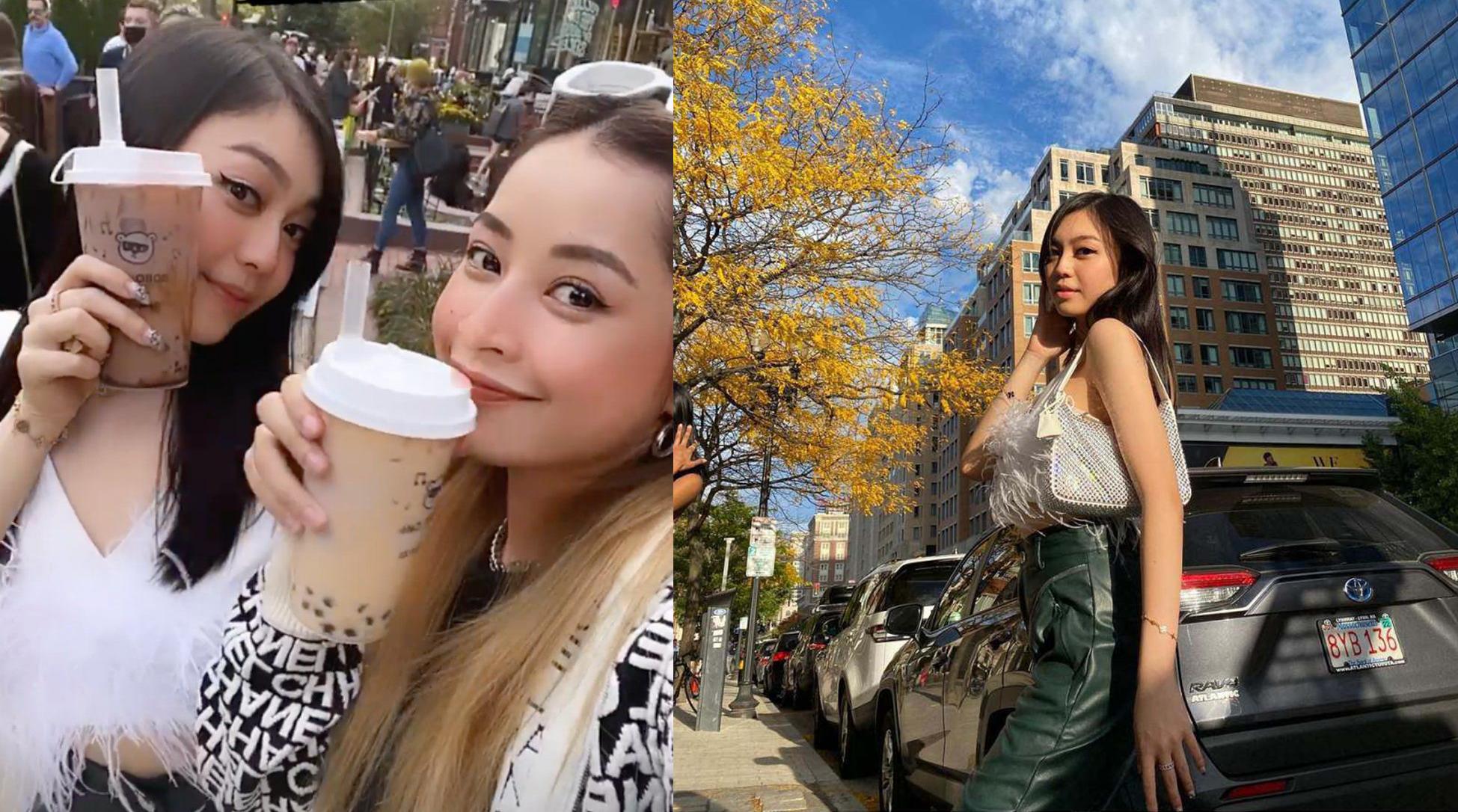 Bạn thân Chi Pu ở trời Tây: Con gái tài phiệt, đồ hiệu dát kín người