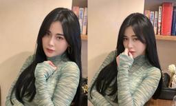 Chán tóc nâu hạt dẻ, trở về với tóc đen, Phương Oanh được fan khen "nức nở"