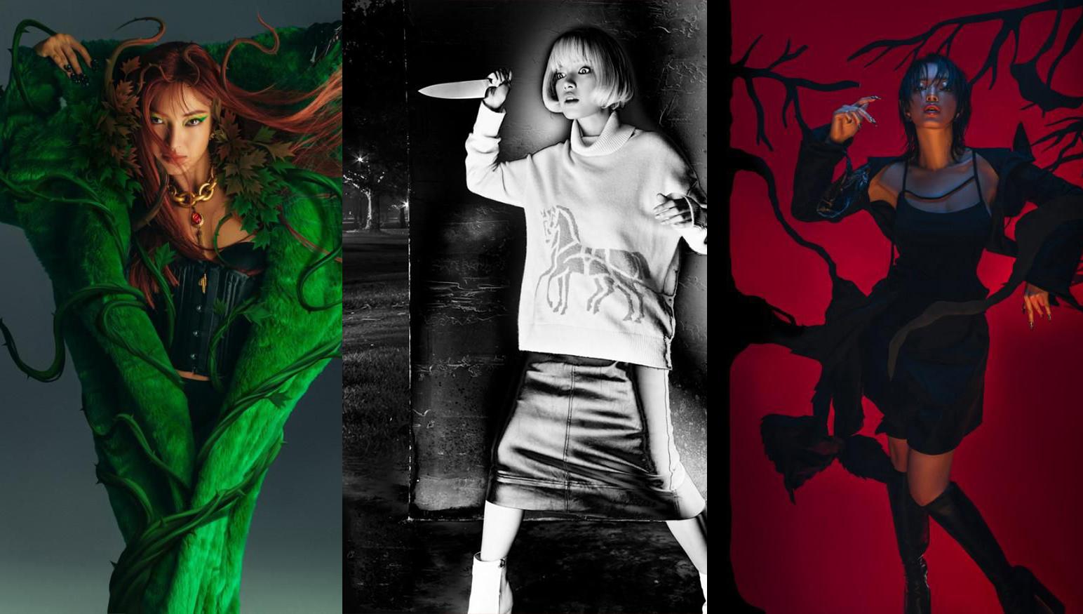 Mãn nhãn với màn hóa trang thành sát nhân, tiên cây của Châu Bùi cho mùa Halloween 2021