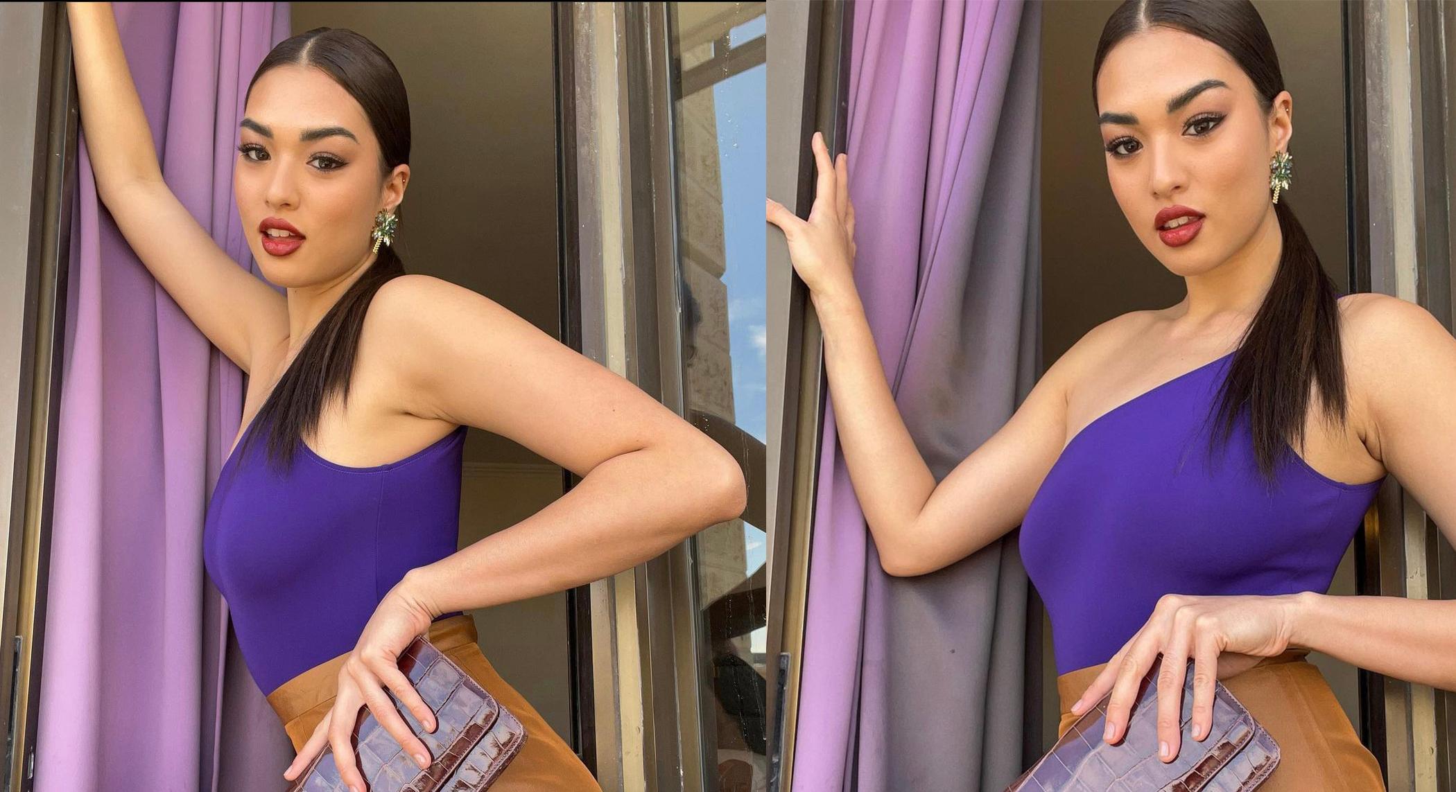 Sở hữu vóc dáng "đồ sộ", đối thủ của Kim Duyên mặc thế nào để che tiệt "em bé mỡ"?