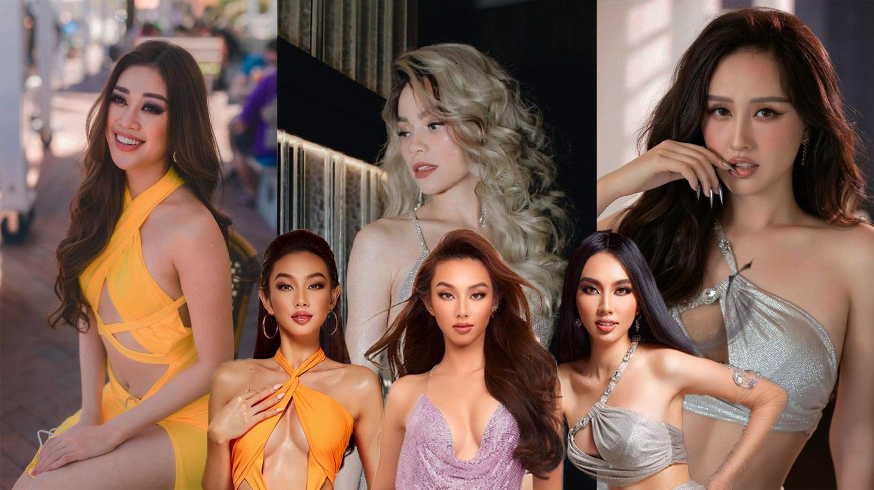 Tưởng độc quyền hoá ra Miss Grand Thuỳ Tiên "đụng váy" toàn "chị đại" V-biz