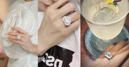 Bạn có đoán ra nhẫn kim cương trái tim đang nằm trên tay những sao Việt nào?