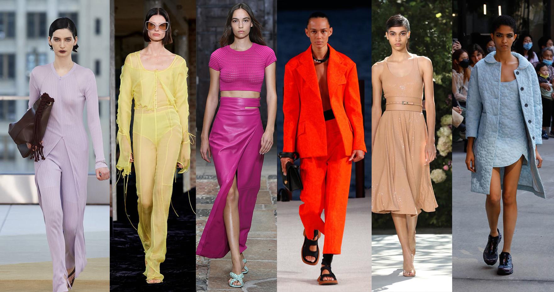 6 gam màu được dự đoán sẽ thống trị làng thời trang trong năm 2022: Đều là những màu tươi sáng