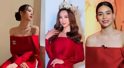 Một thiết kế áo dài được Hà Hồ đến Thuỳ Tiên mở màn cuộc chiến đụng hàng đầu năm