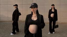 Gu thời trang chất lừ, khoe bụng "nặng trĩu" của ái nữ nhà Minh Nhựa những tháng cuối thai kỳ