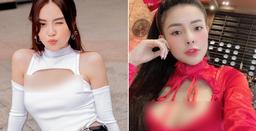 "Lăng xê" áo khoét ngực: Lan Ngọc gây lú khi "nội dung" thất thường, Ngân 98 gây bí thở