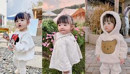 Tan chảy với tủ đồ đi chơi đáng yêu của con gái Đông Nhi và Ông Cao Thắng