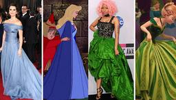 Khi sao Hollywood như công chúa Disney bước ra đời thật trên thảm đỏ