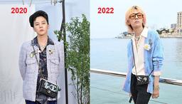 G-Dragon khiến fan choáng váng với đôi chân que tăm khi tham dự show Chanel Cruise 2023