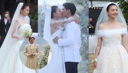 Đám cưới Ngô Thanh Vân - Huy Trần: MC Nam Trung mặc suit lịch sự nhưng… nó lạ lắm!