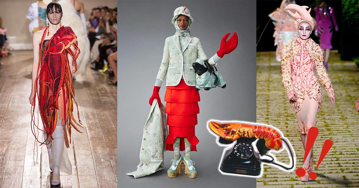 Chiếc điện thoại tôm hùm kỳ lạ, mở ra chủ nghĩa siêu thực trong làng thời trang