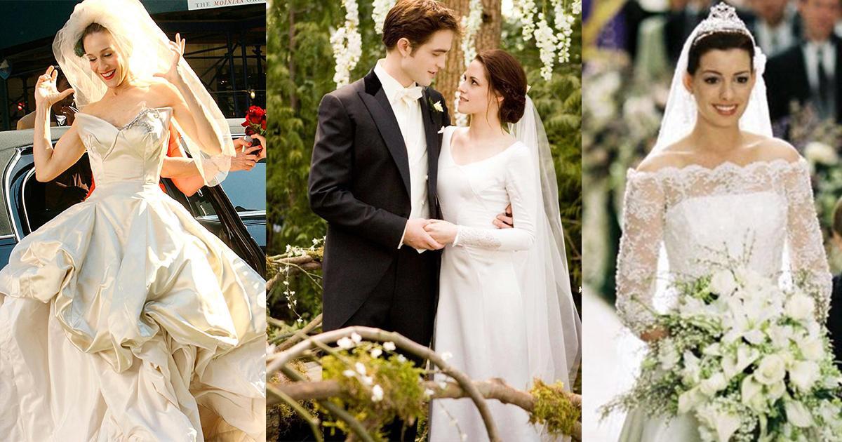 Váy cưới kinh điển từ những bộ phim Hollywood: Sex And The City, Twilight góp mặt