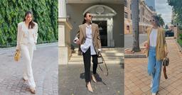 Gợi ý 10 outfit công sở từ sở thích phối đồ với blazer của Thanh Hằng