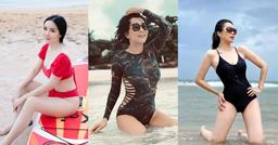 Khi các bà ngoại U60 vbiz khoe dáng với áo tắm: Giáng My nõn nà, Chiều Xuân khoe vòng 3 cực phẩm