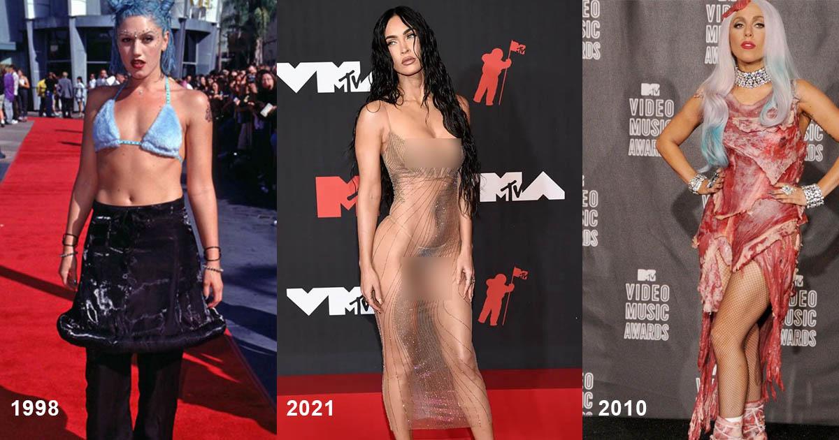 Những bộ cánh tai tiếng nhất lịch sử thảm đỏ MTV VMAs: Nổi bật thật đấy nhưng kém sang