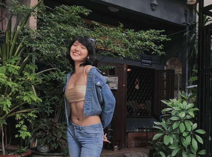 Diện denim-on-denim đẹp như Hải Tú