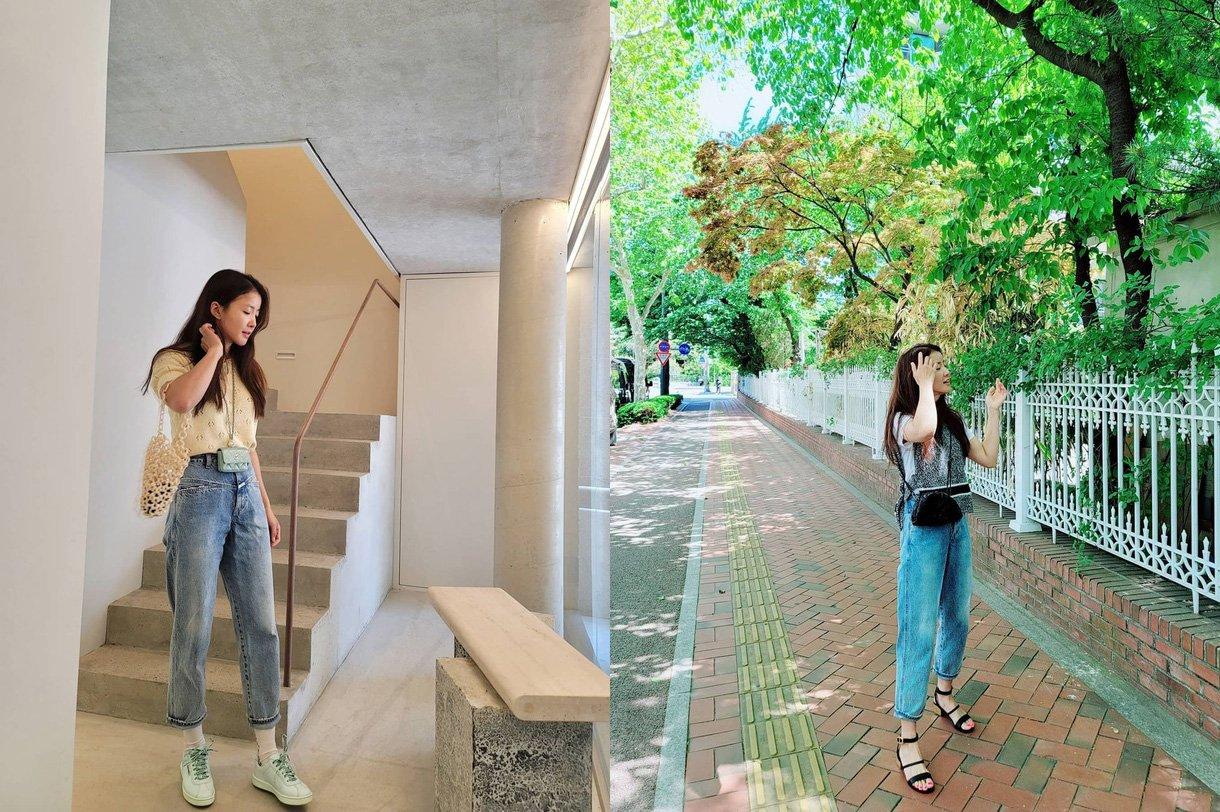 Sao nữ Hàn U30 mặc quần jeans thế nào để vẻ ngoài luôn trẻ trung?