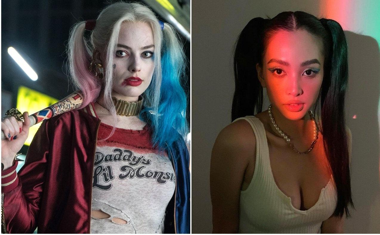 Chán "cosplay" Lisa, Tiểu Vy đóng vai tình nhân Joker, lại na ná Jennie