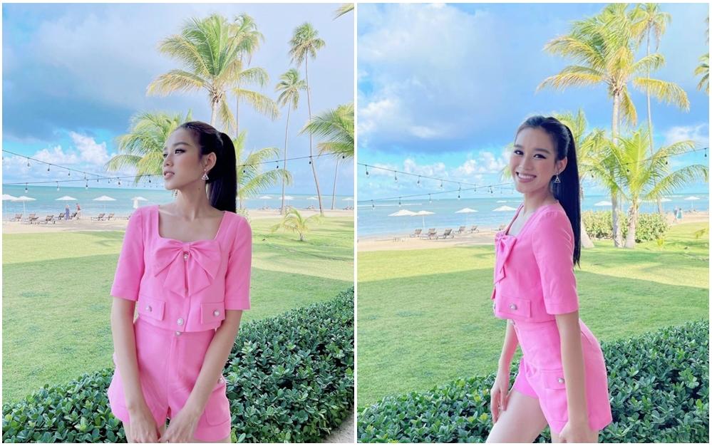 Chào sân Miss World 2021: Đỗ Thị Hà và màu hồng như thể "chúng ta không thuộc về nhau"