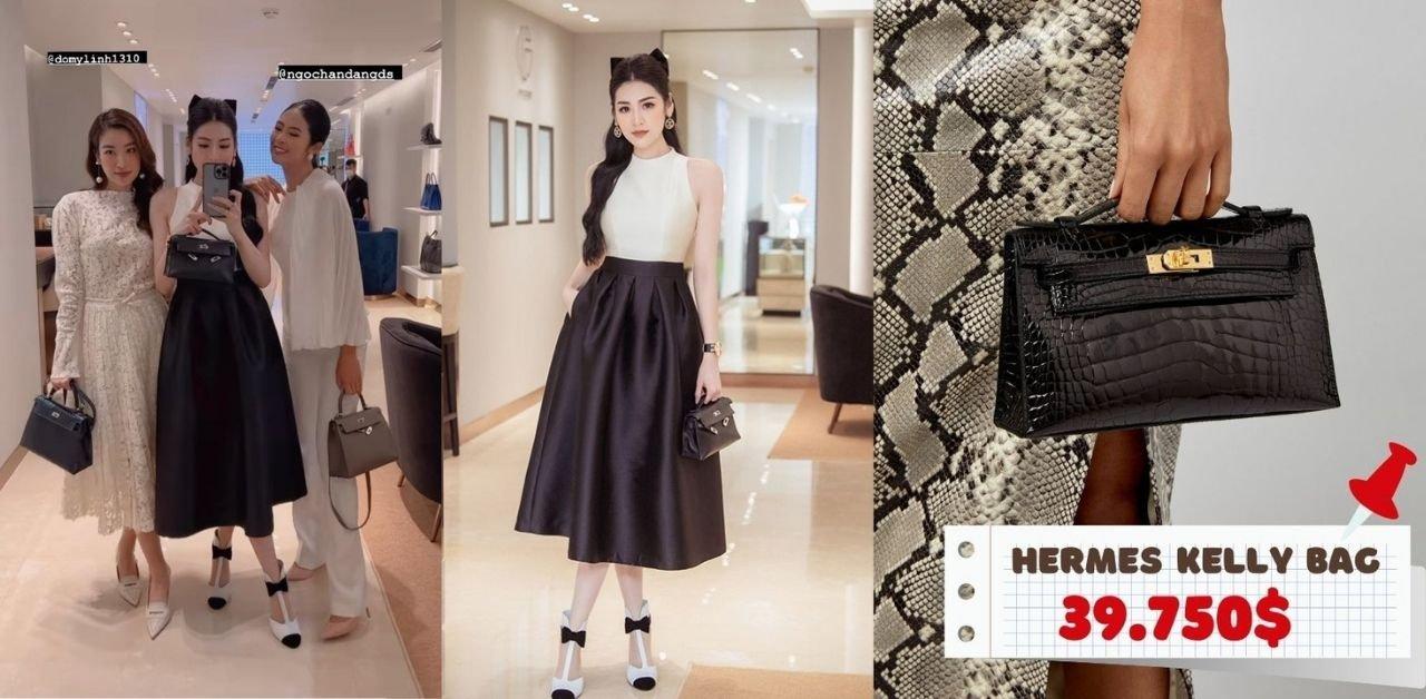 Hội chị em hoa hậu Vbiz đọ túi hiệu tiền tỷ: Chiếc rẻ nhất cũng bằng cả căn chung cư