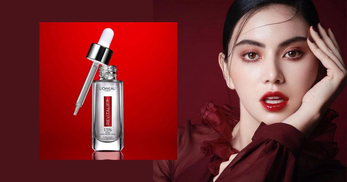 Review chi tiết về serum siêu cấp ẩm sáng da L'Oreal Paris pure Hyaluronic Acid 1.5%