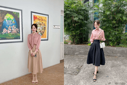 Đóng hơn 20 tập phim "Thương Ngày Nắng Về" nhưng Lan Phương hầu như chỉ đi một dáng sandals này