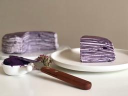 Cách làm bánh crepe ngàn lớp khoai lang tím thơm ngon và đơn giản