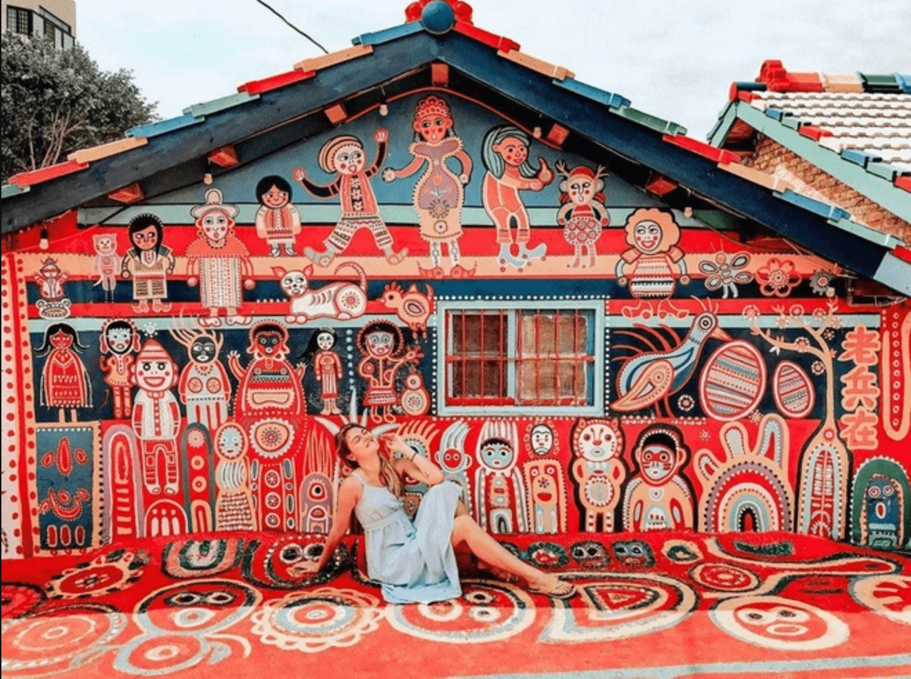 Cai Hong Juan, ngôi làng cầu vồng ẩn mình giữa Đài Trung hoa lệ