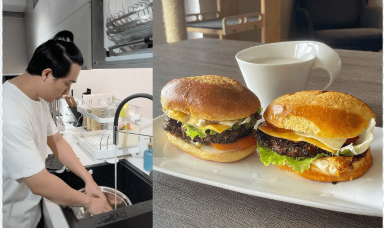 Trấn Thành trổ tài nội trợ: Món Tây thì đẹp mà món Ta cũng ứa nước mếng