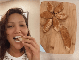 H’Hen Niê làm bánh mì theo Tiktok, Thanh Hằng nấu chè đậu đỏ nhân Thất Tịch