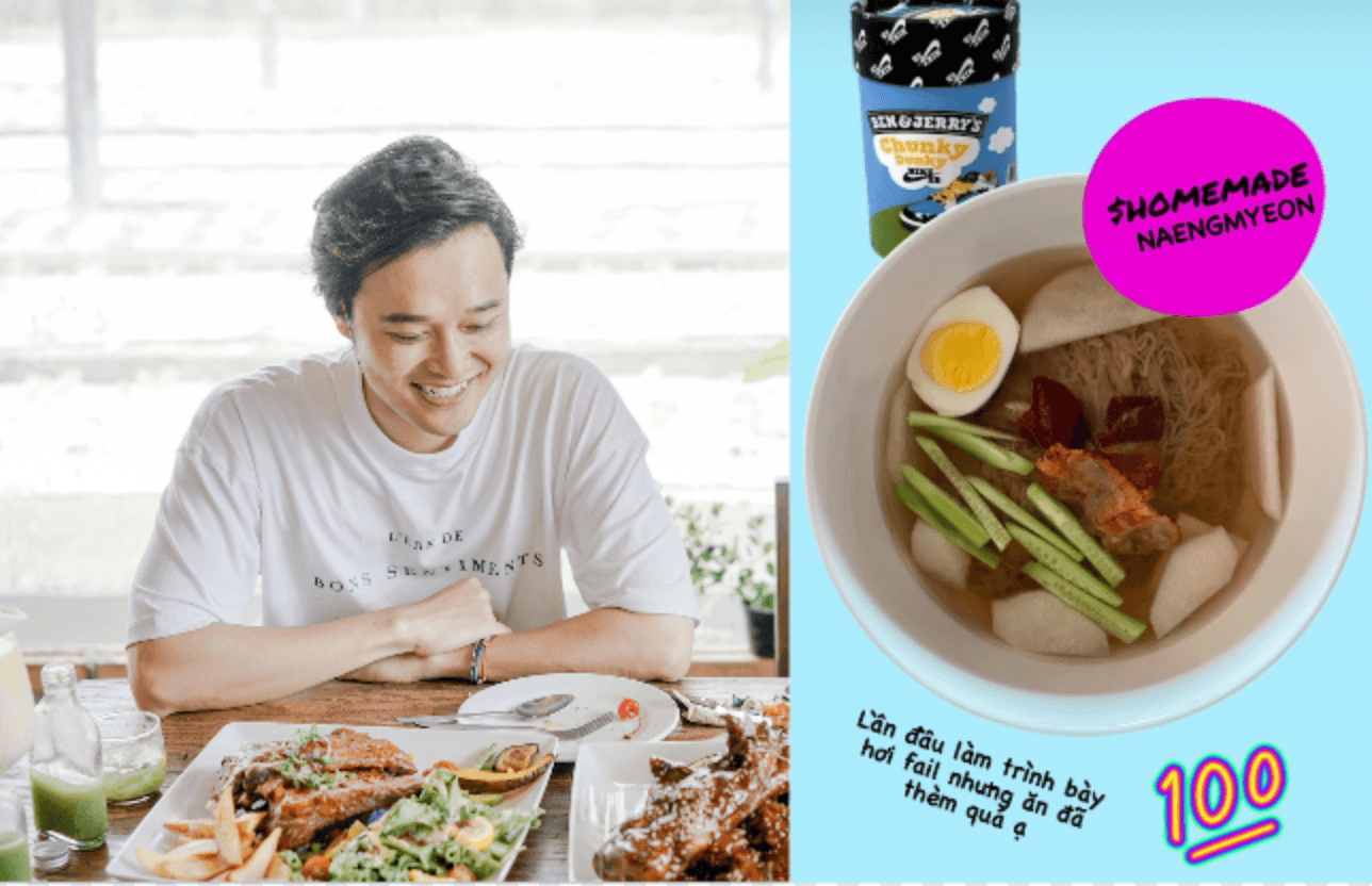 Quang Vinh lần đầu làm mì lạnh tại gia, H’Hen Niê làm bánh khọt phiên bản sáng tạo từ đồ đựng nước chấm