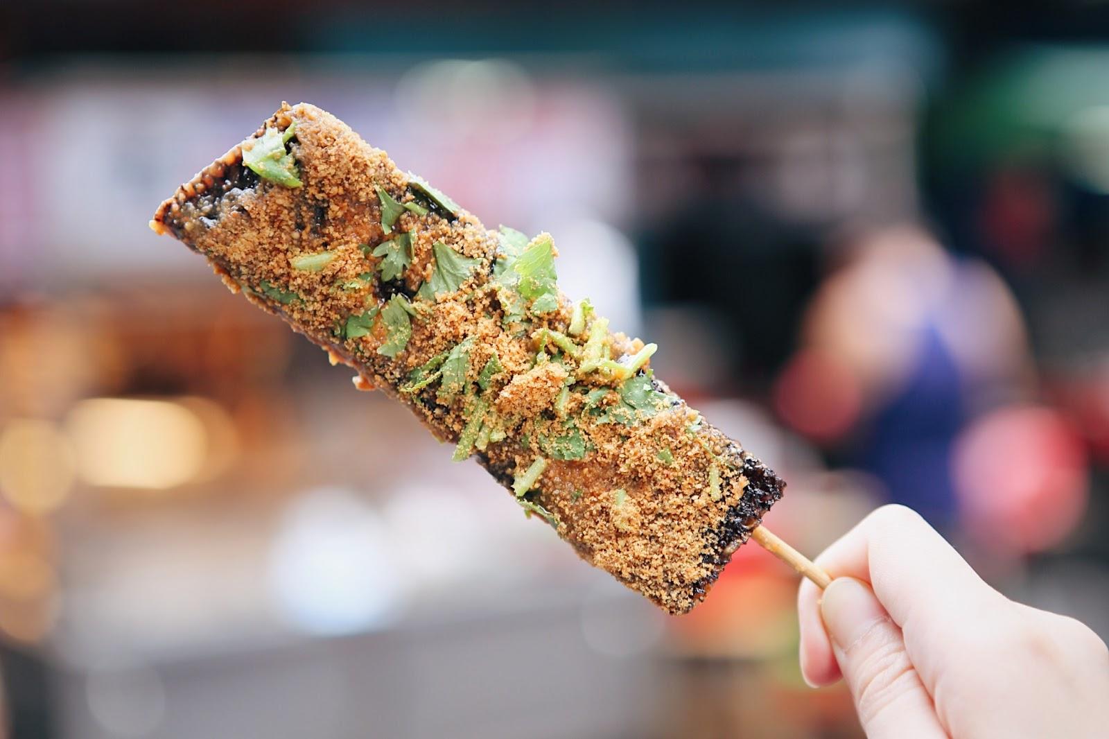 Bánh tiết lợn, món ăn đường phố ít người dám thử khi đến Đài Loan