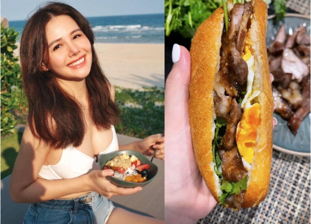 Đón cuối tuần, Phanh Lee làm bánh mì xíu mại, Hà Tăng làm bánh tằm bì