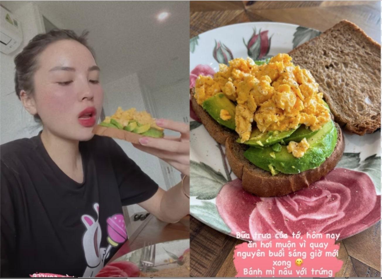 Kỳ Duyên khoe bữa trưa nhanh, ngon, giữ dáng, Ngọc Trinh tiếp tục ăn để đẹp