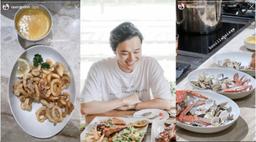 Cuối tuần, Salim ăn hết món ngon Hà Nội, Quang Vinh có hẳn một bàn hải sản