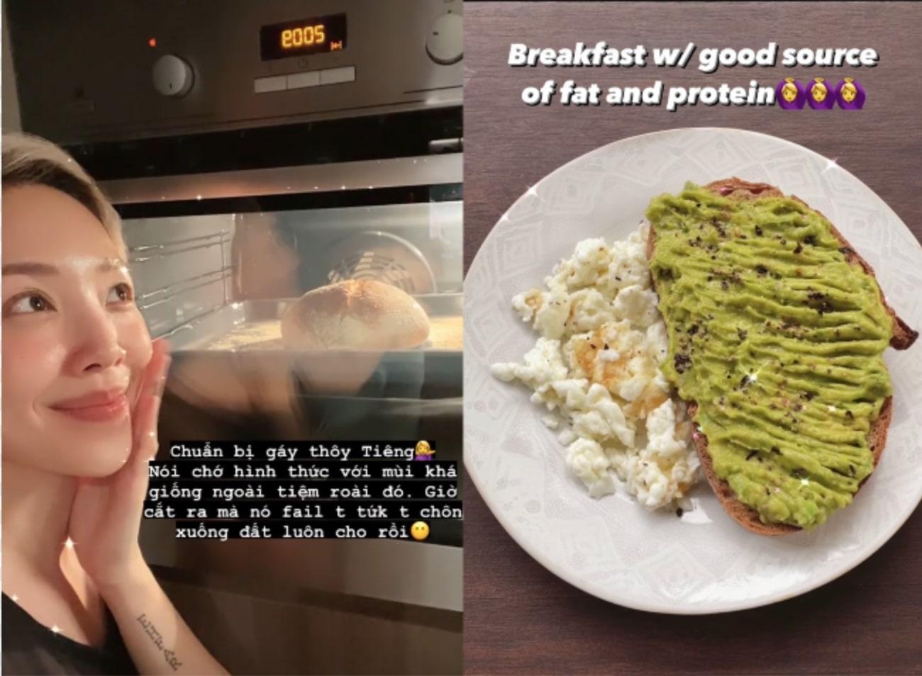 Thực đơn ngày 3 bữa người vẫn "chuẩn" của Tóc Tiên, Minh Hằng ăn eat clean