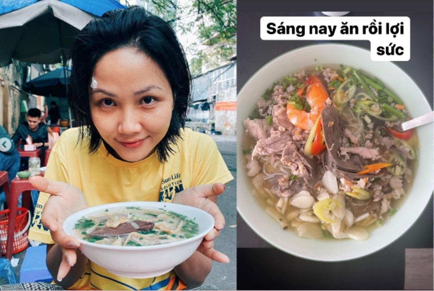 Không hẹn mà gặp, các món bún lên ngôi trên bàn ăn nhà sao Việt ngày giữa tuần